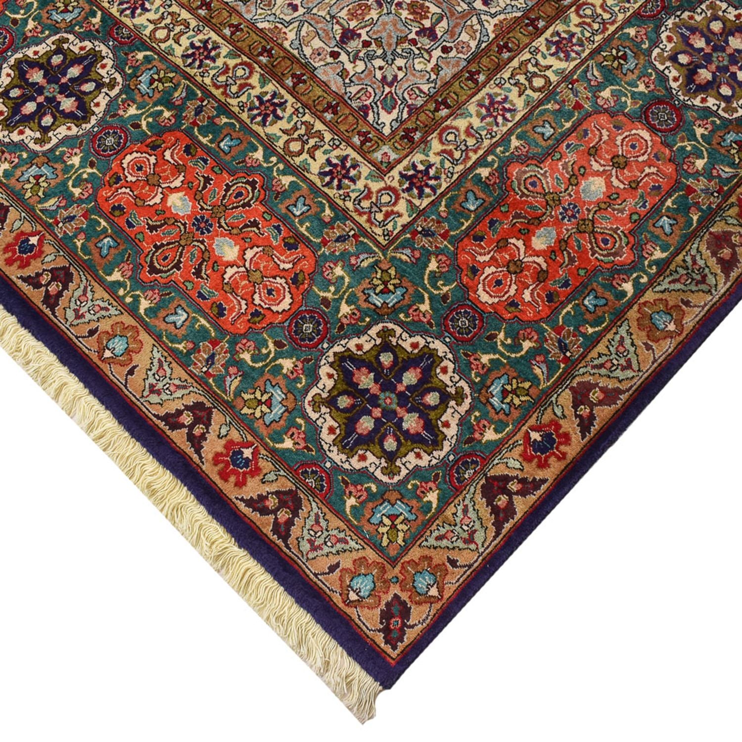 Tappeto Persero - Tabriz - Reale - 389 x 305 cm - viola