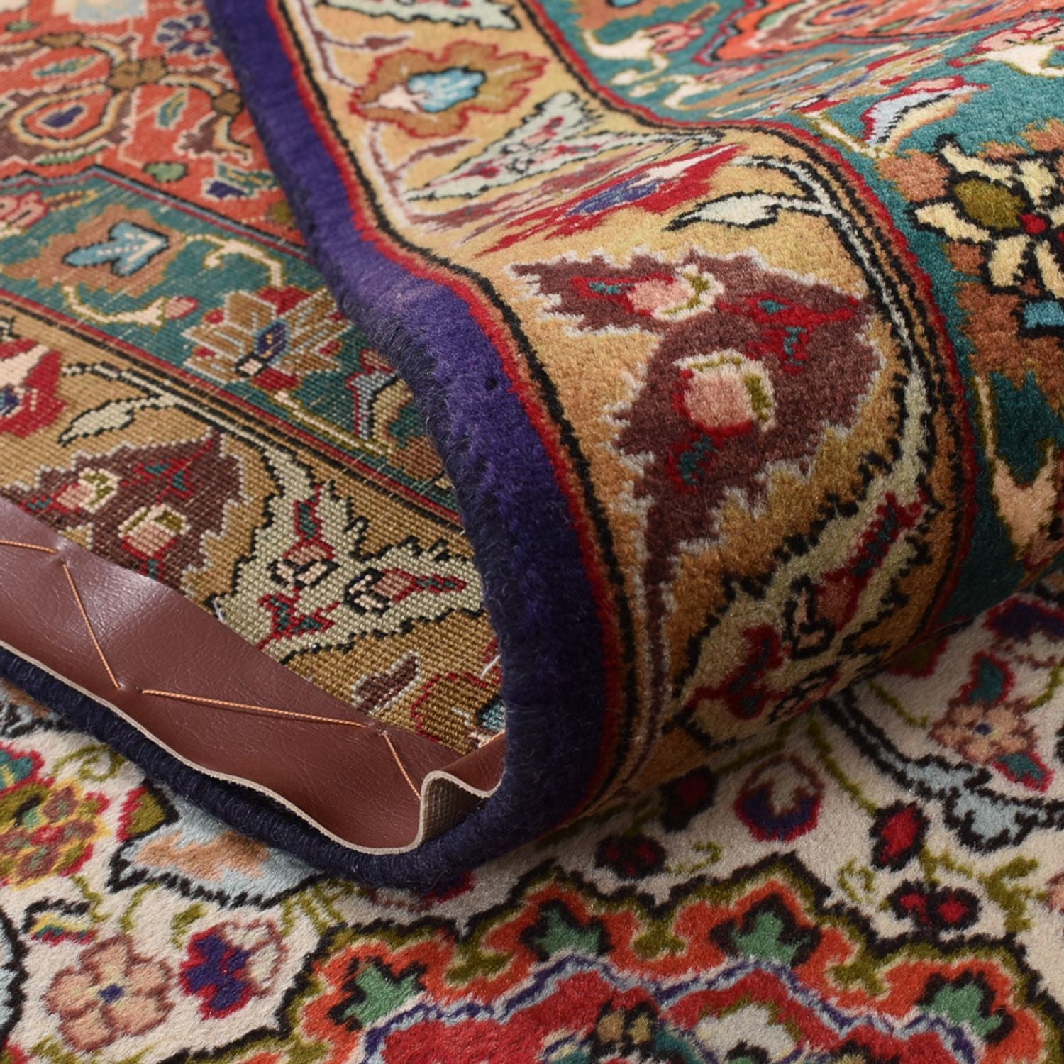 Tappeto Persero - Tabriz - Reale - 389 x 305 cm - viola