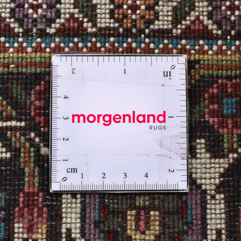 Tappeto Persero - Tabriz - Reale quadrato  - 202 x 202 cm - marrone