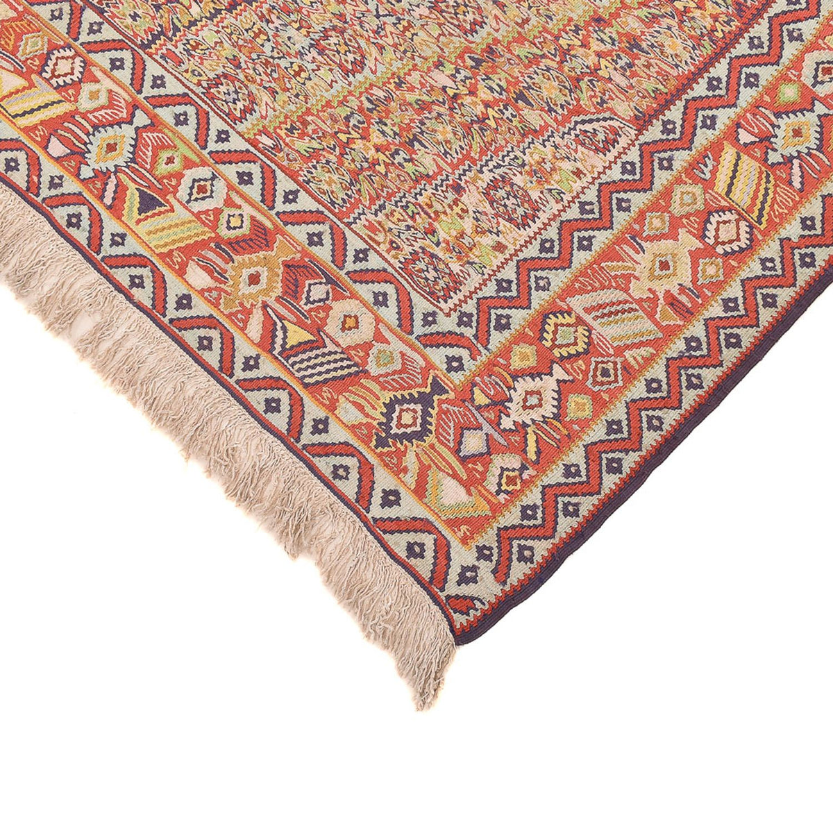 Tappeto Kelim - Orientale - 262 x 157 cm - beige scuro
