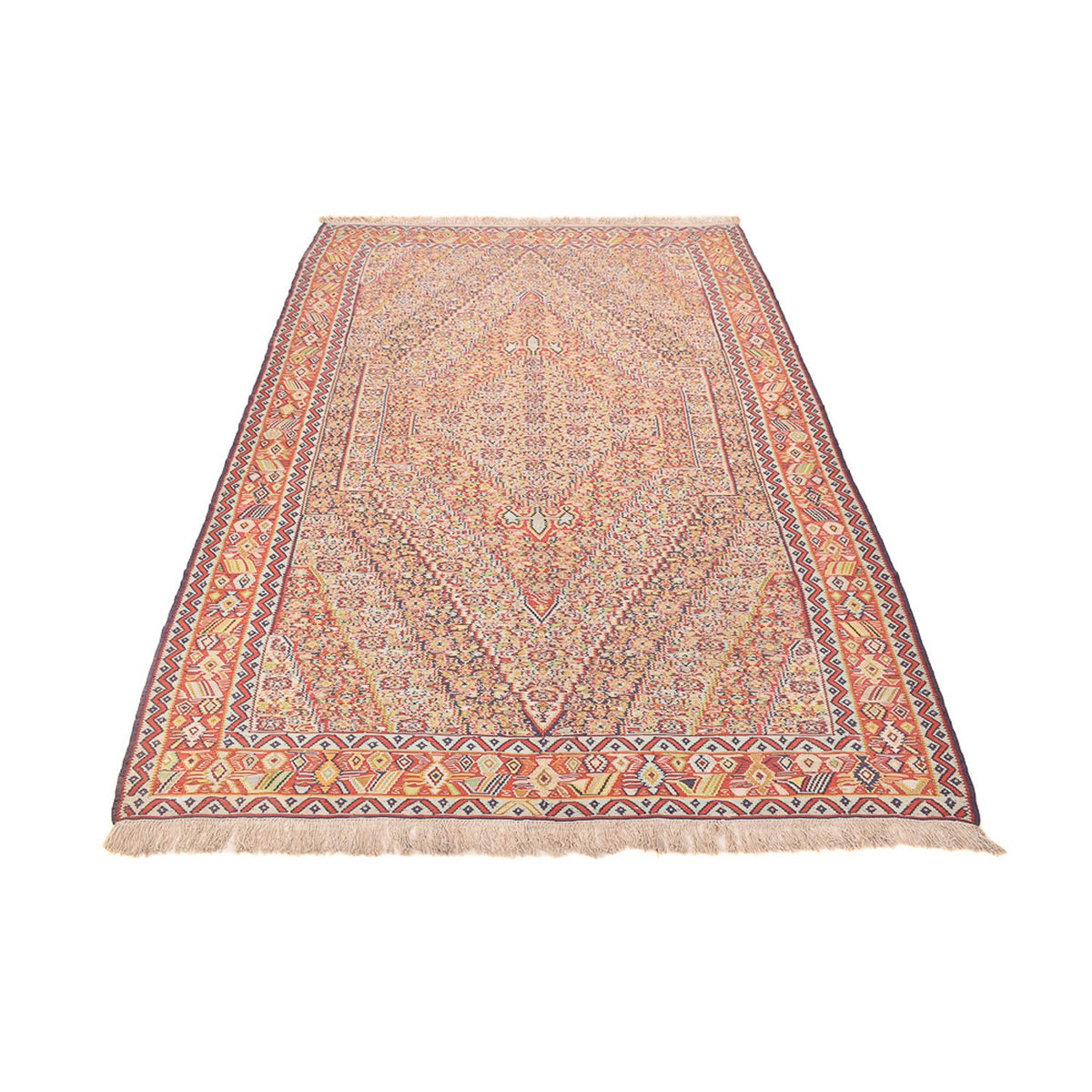 Tappeto Kelim - Orientale - 262 x 157 cm - beige scuro