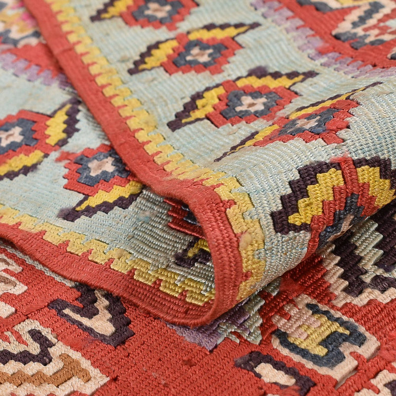 Tappeto Kelim - Orientale - 265 x 156 cm - rosso