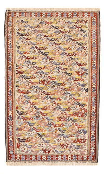 Kilim di seta Tappeto 160x255cm