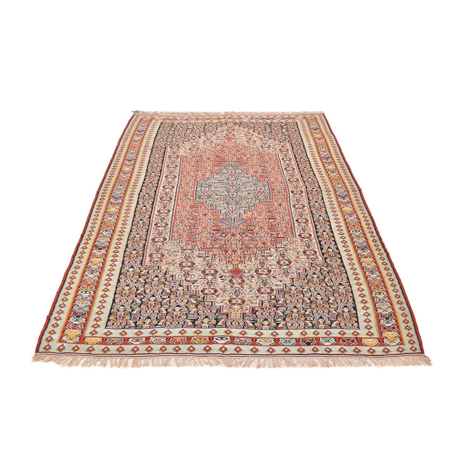 Tappeto Kelim - Orientale - 250 x 160 cm - rosso chiaro