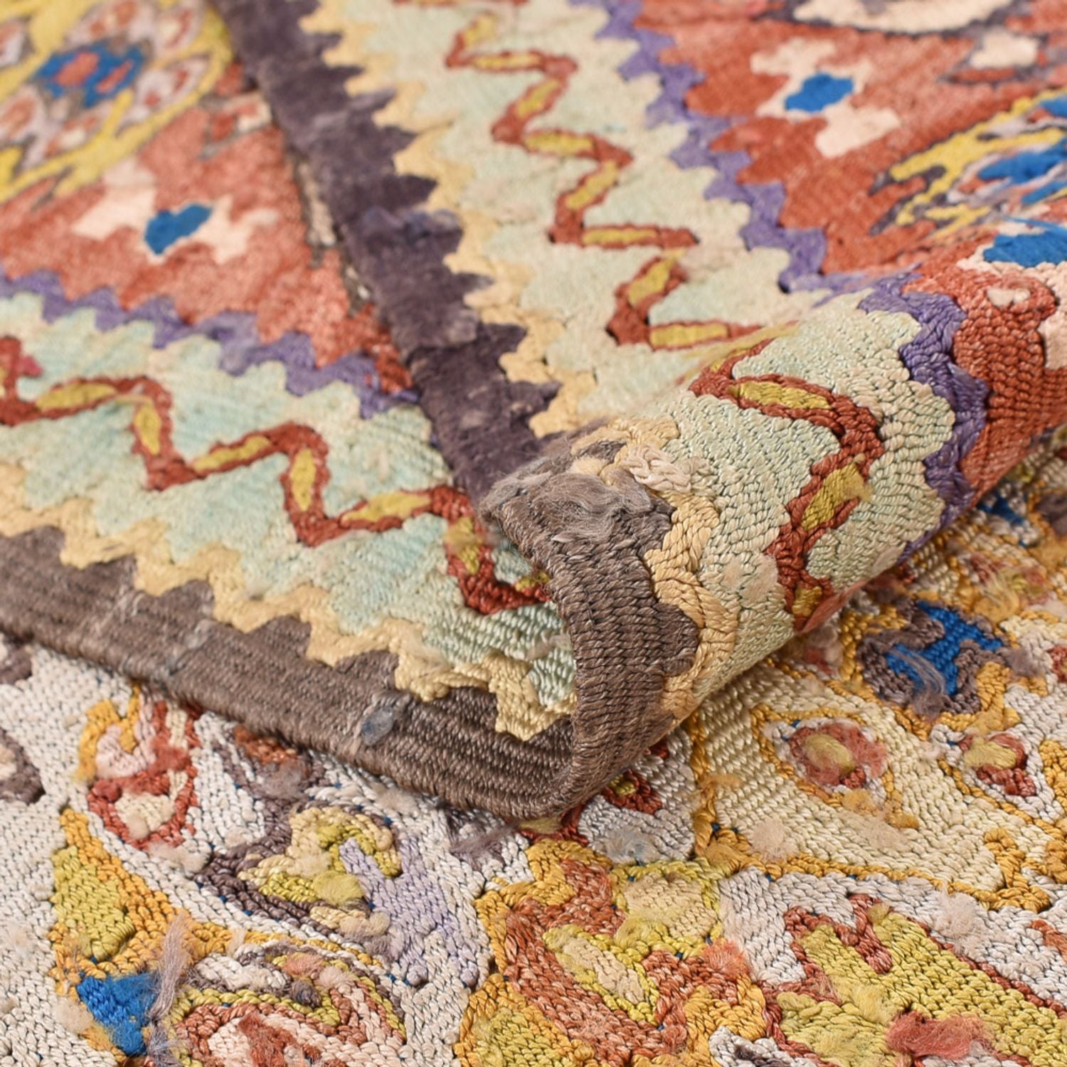 Tappeto Kelim - Orientale - 200 x 140 cm - caramello