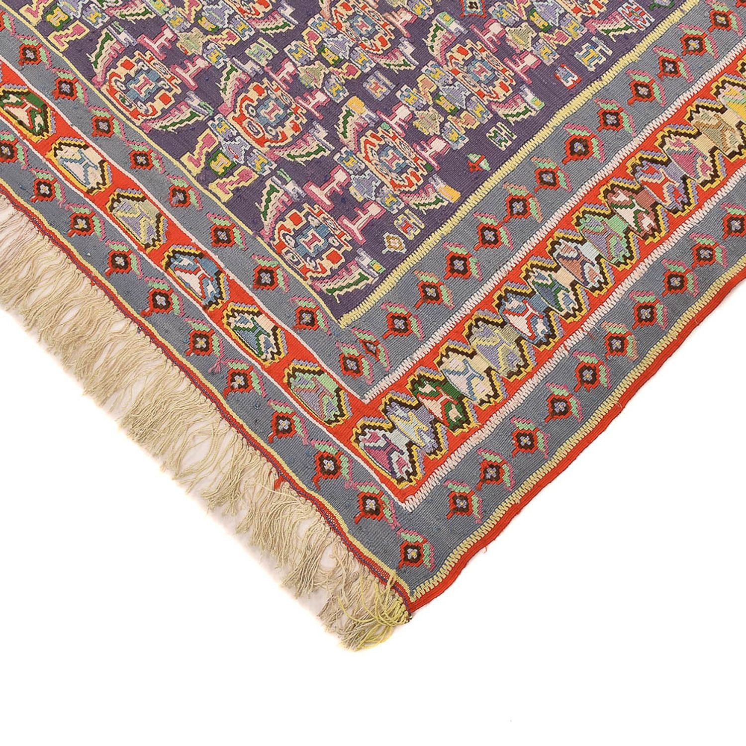 Tappeto Kelim - Orientale - 260 x 154 cm - rosso