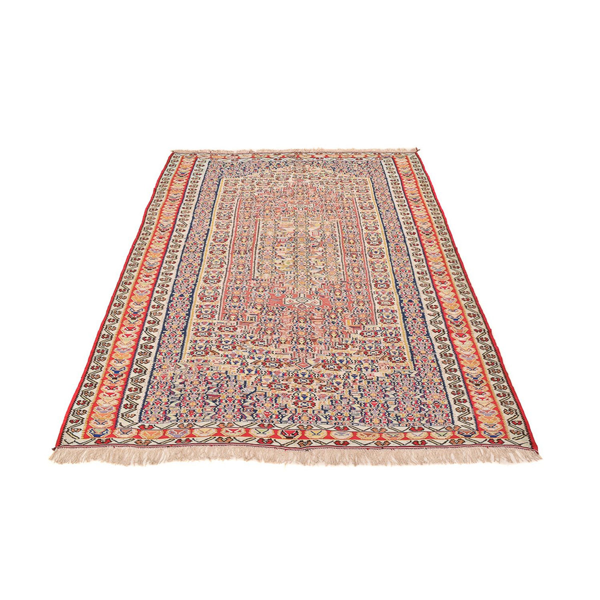 Tappeto Kelim - Orientale - 250 x 153 cm - rosso chiaro