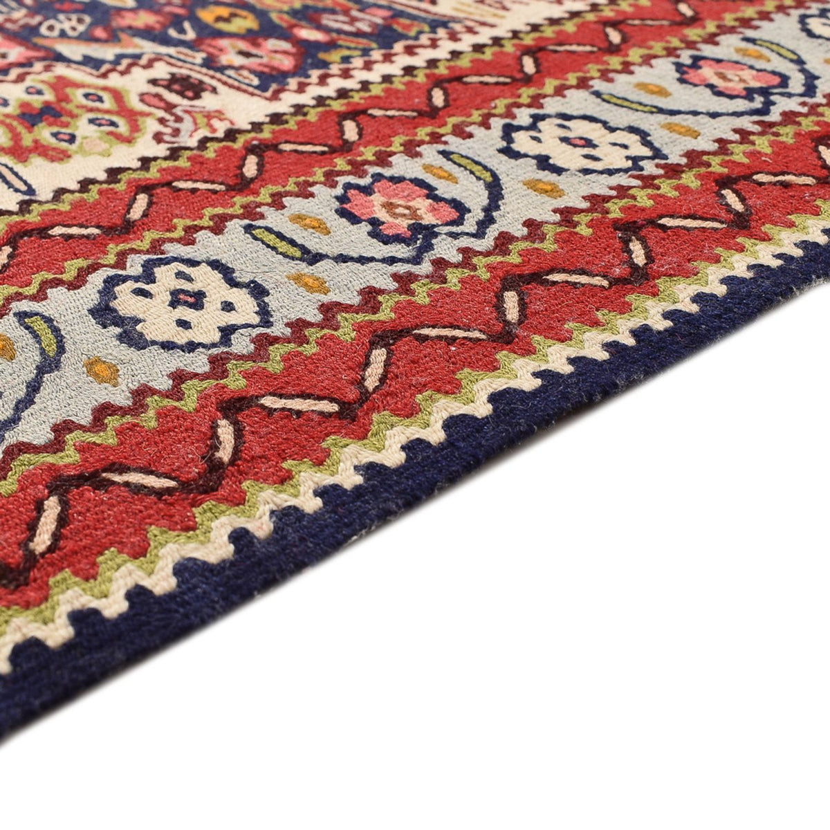 Kilim di seta Tappeto 81x437cm