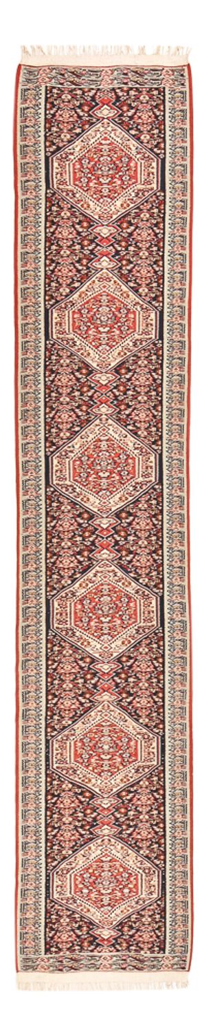 Tappeto corsia Tappeto Kelim - Orientale - 395 x 85 cm - beige scuro