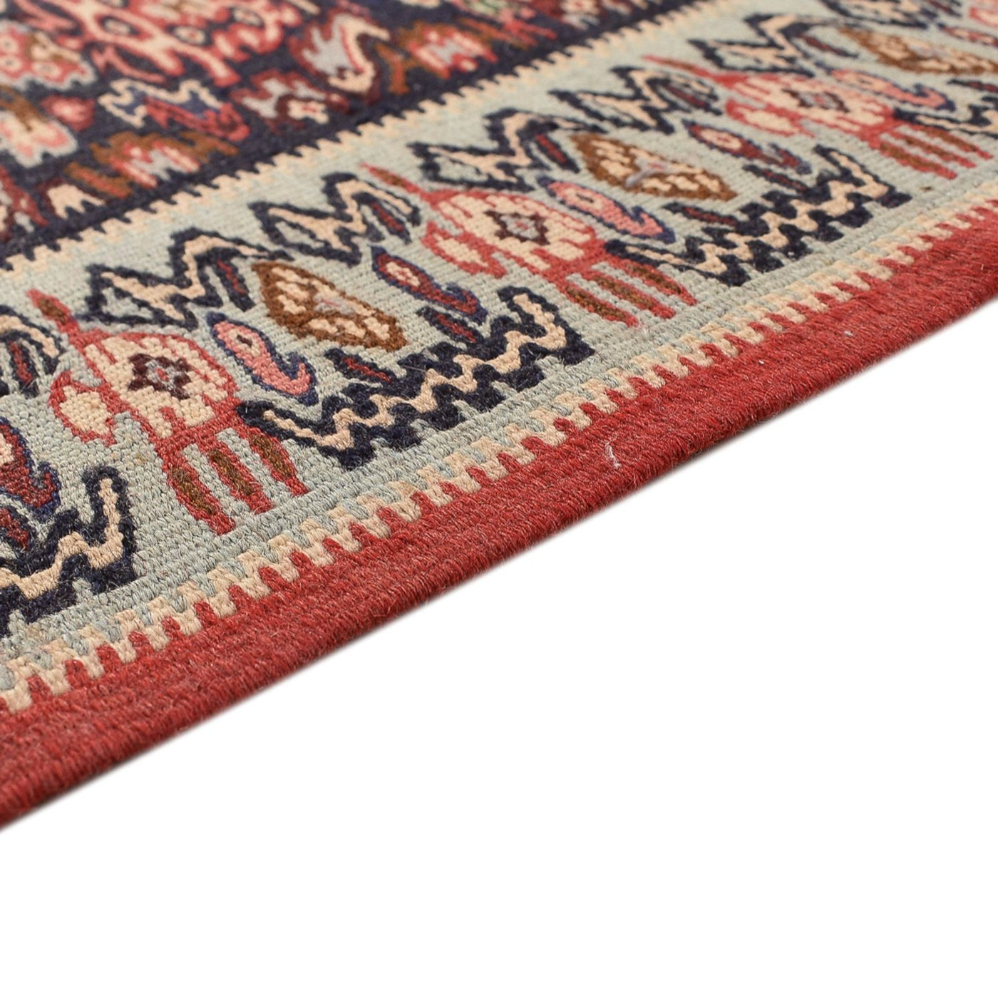 Kilim Senneh Tappeto 395x85cm