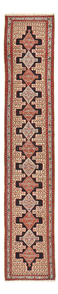 Tappeto corsia Tappeto Kelim - Orientale - 395 x 87 cm - blu scuro