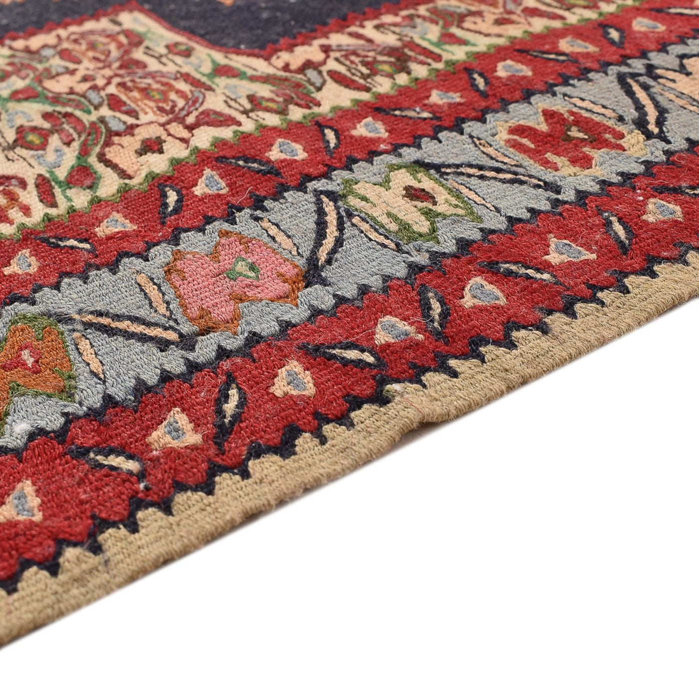 Kilim Senneh Tappeto 395x87cm