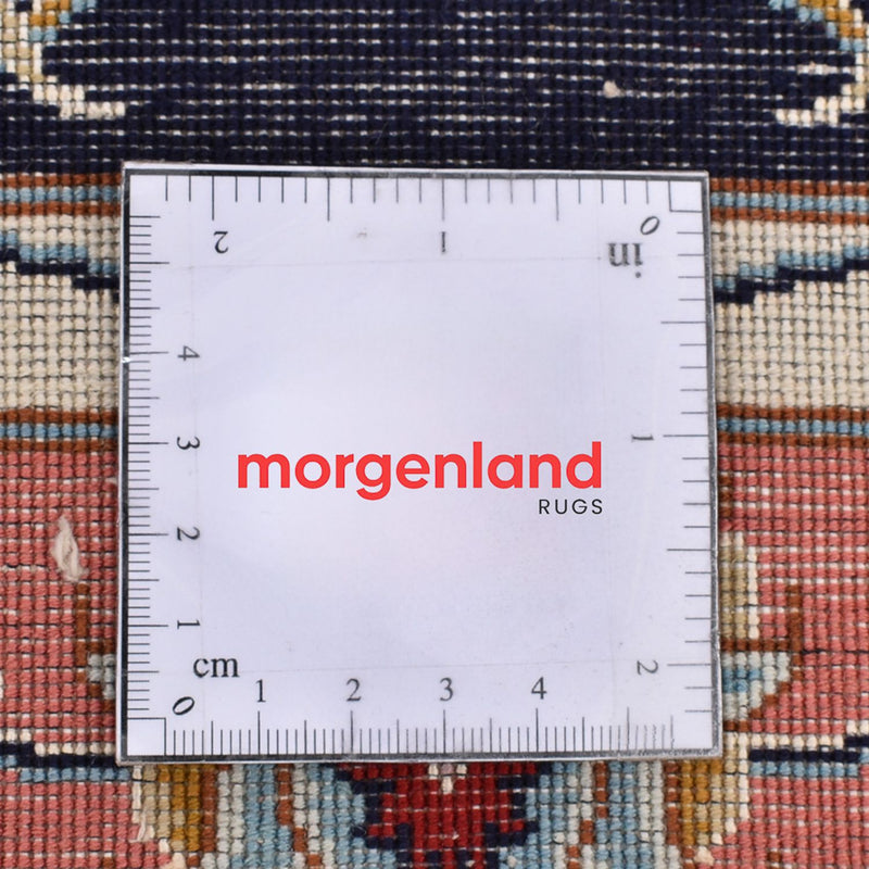 Tappeto corsia Tappeto Persero - Tabriz - Reale - 189 x 74 cm - blu scuro