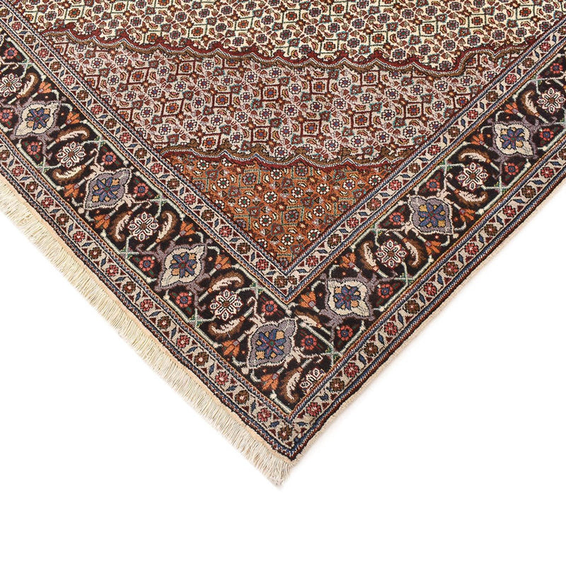 Tappeto Persero - Tabriz - Reale quadrato  - 210 x 200 cm - marrone chiaro