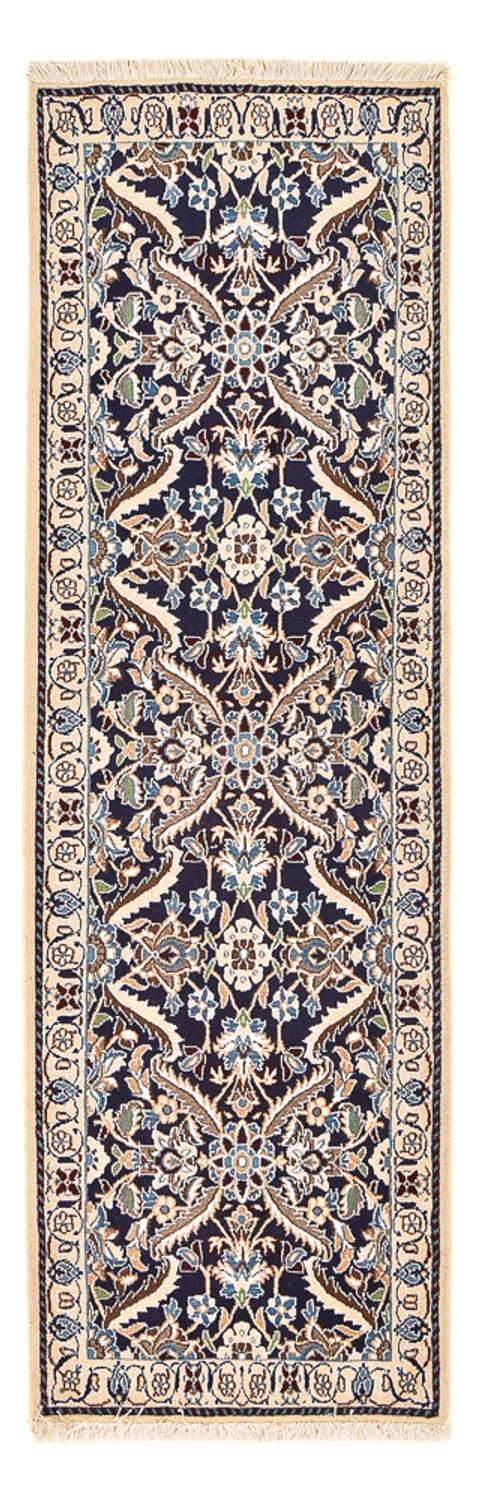 Tappeto corsia Tappeto Persero - Nain - Reale - 194 x 59 cm - blu