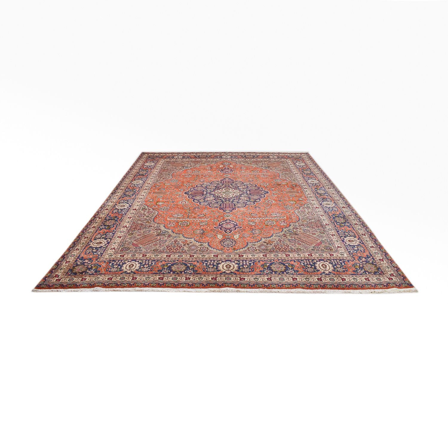 Tappeto Persero - Tabriz - Reale - 397 x 300 cm - arancione
