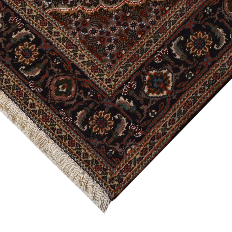 Tappeto Persero - Tabriz - Reale - 202 x 153 cm - marrone scuro