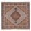 Tappeto Persero - Tabriz - Reale quadrato  - 204 x 202 cm - marrone chiaro