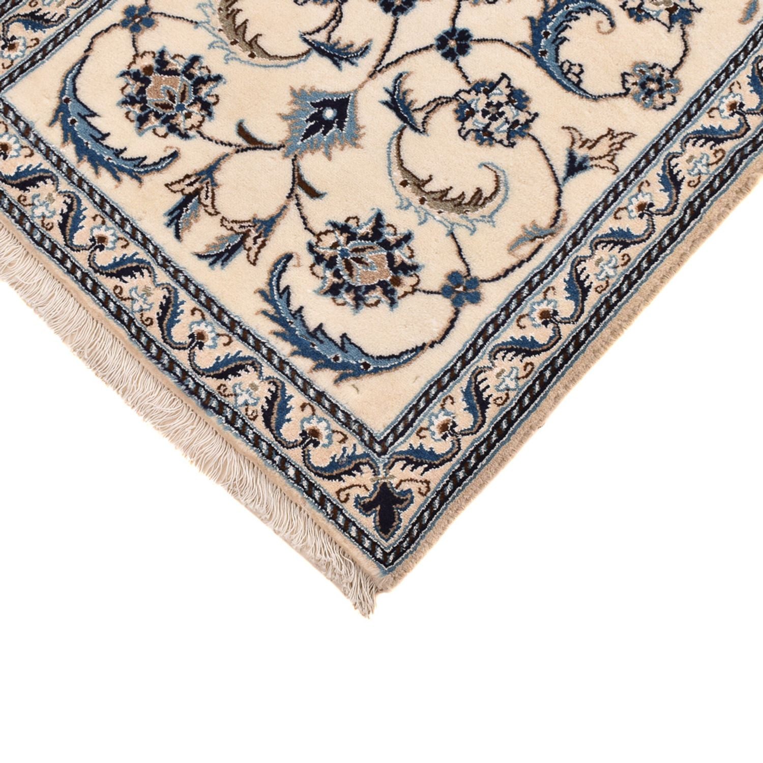 Tappeto corsia Tappeto Persero - Nain - Reale - 194 x 61 cm - crema