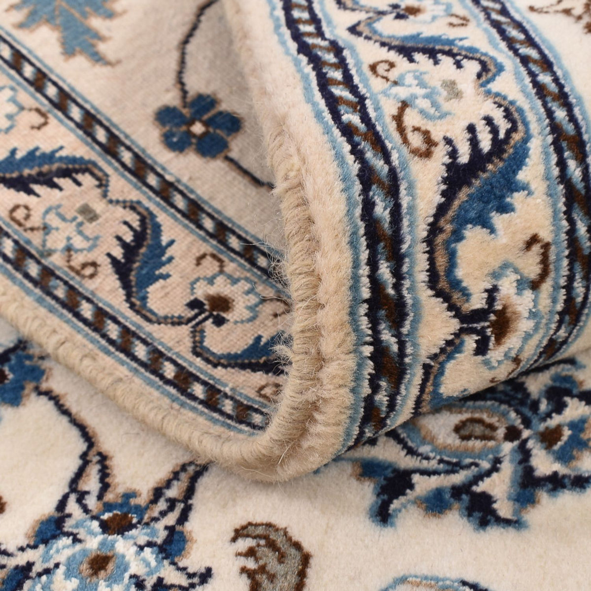 Tappeto corsia Tappeto Persero - Nain - Reale - 194 x 61 cm - crema