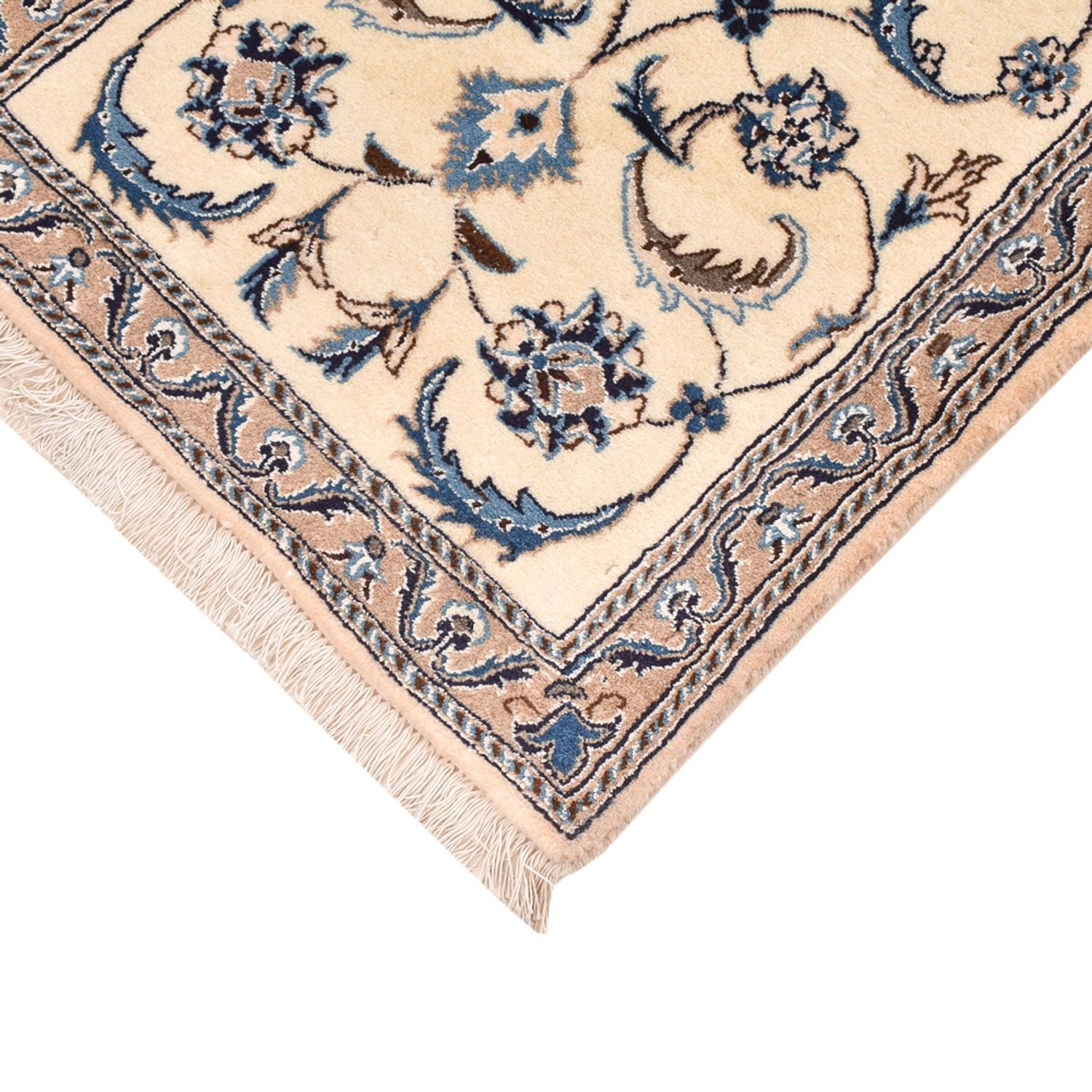 Tappeto corsia Tappeto Persero - Nain - Reale - 197 x 60 cm - crema