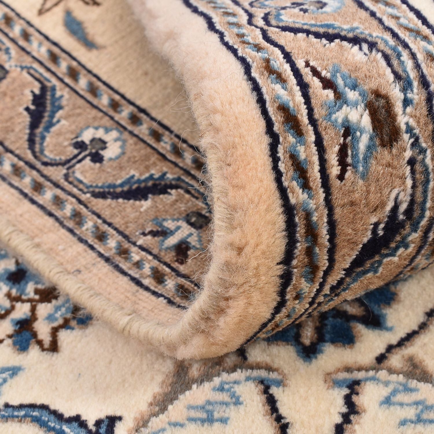 Tappeto corsia Tappeto Persero - Nain - Reale - 197 x 60 cm - crema