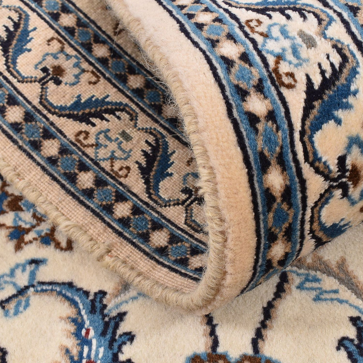 Tappeto corsia Tappeto Persero - Nain - Reale - 195 x 60 cm - crema