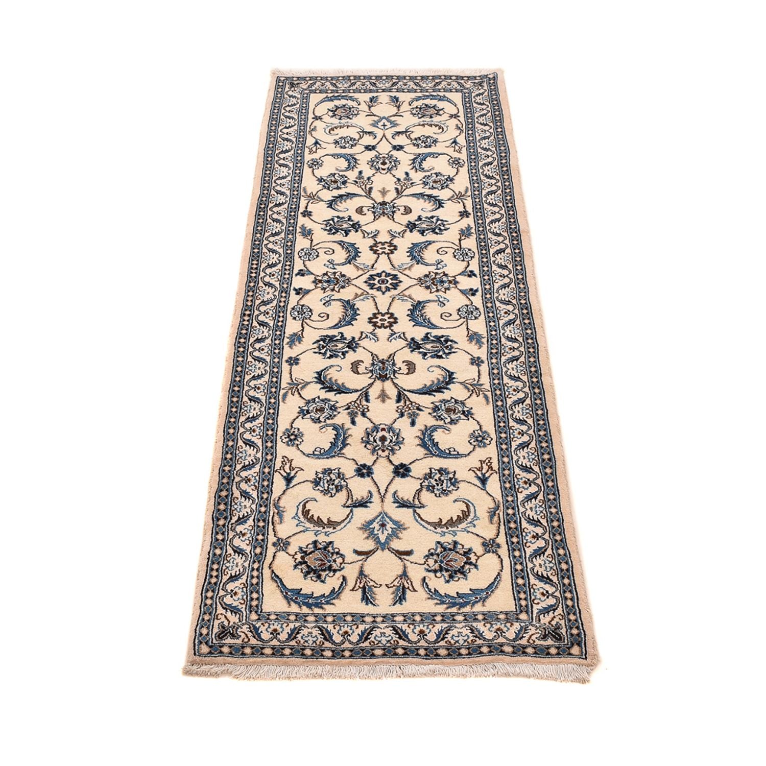 Tappeto corsia Tappeto Persero - Nain - Reale - 195 x 60 cm - crema