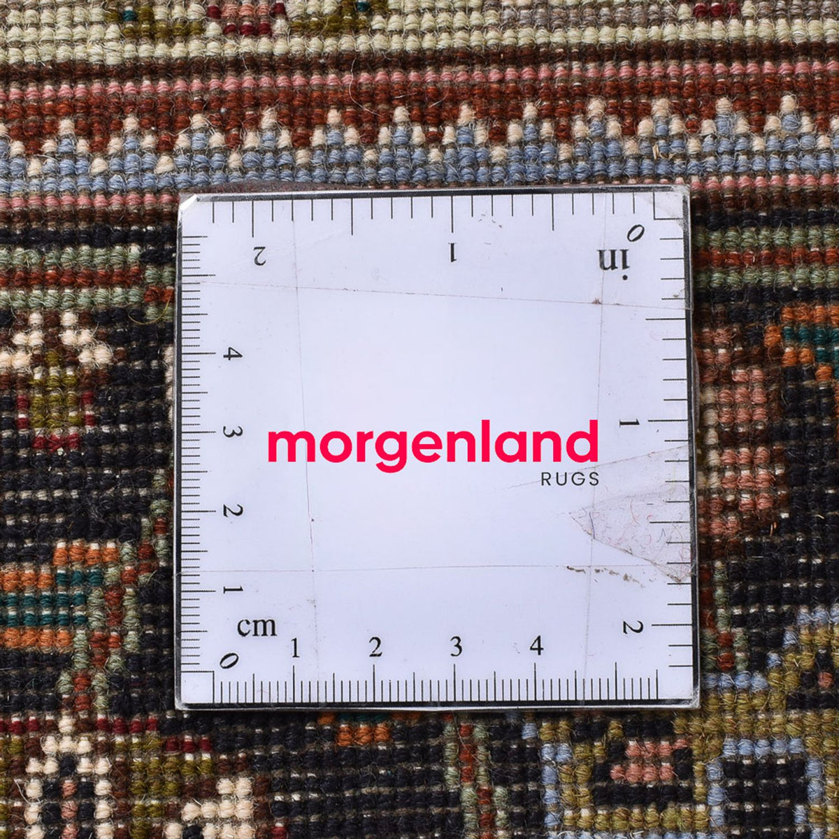 Tappeto Persero - Tabriz - Reale quadrato  - 203 x 202 cm - marrone