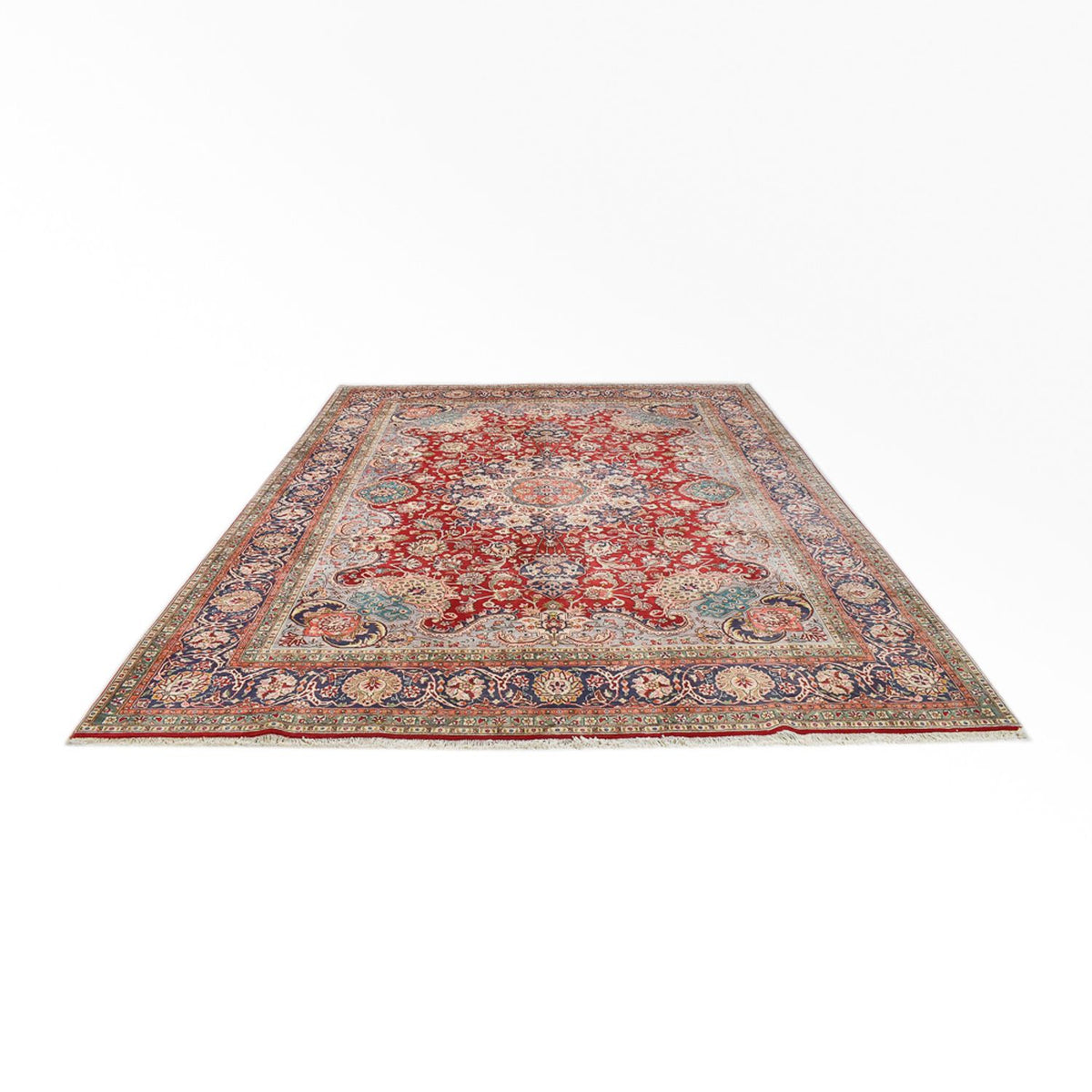 Tappeto Persero - Tabriz - Reale - 376 x 300 cm - rosso