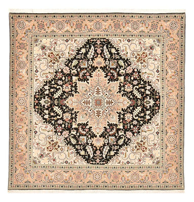 Tappeto Persero - Tabriz - Reale quadrato  - 203 x 198 cm - multicolore