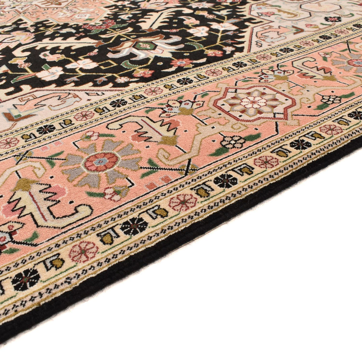 Tappeto Persero - Tabriz - Reale quadrato  - 203 x 198 cm - multicolore
