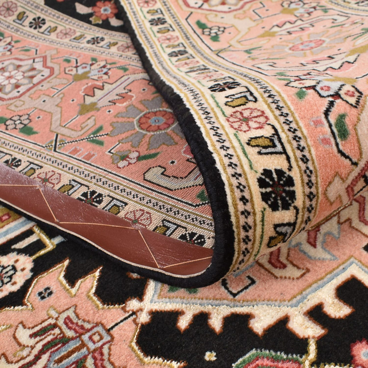 Tappeto Persero - Tabriz - Reale quadrato  - 203 x 198 cm - multicolore