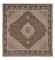 Tabriz - 40 Raj Tappeto 207x200cm - Tappeto persiano