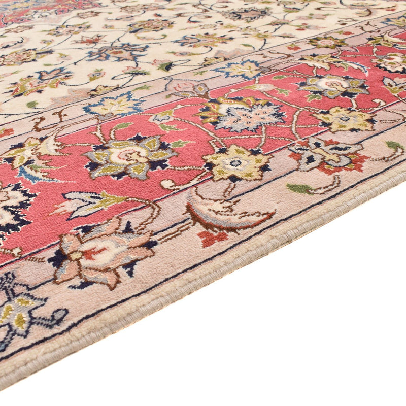 Tappeto Persero - Tabriz - Reale quadrato  - 202 x 201 cm - beige