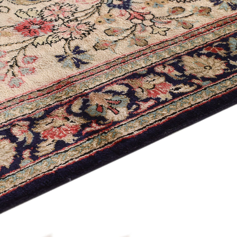 Tappeto corsia Tappeto di seta - Ghom seta - Premio - 222 x 69 cm - crema