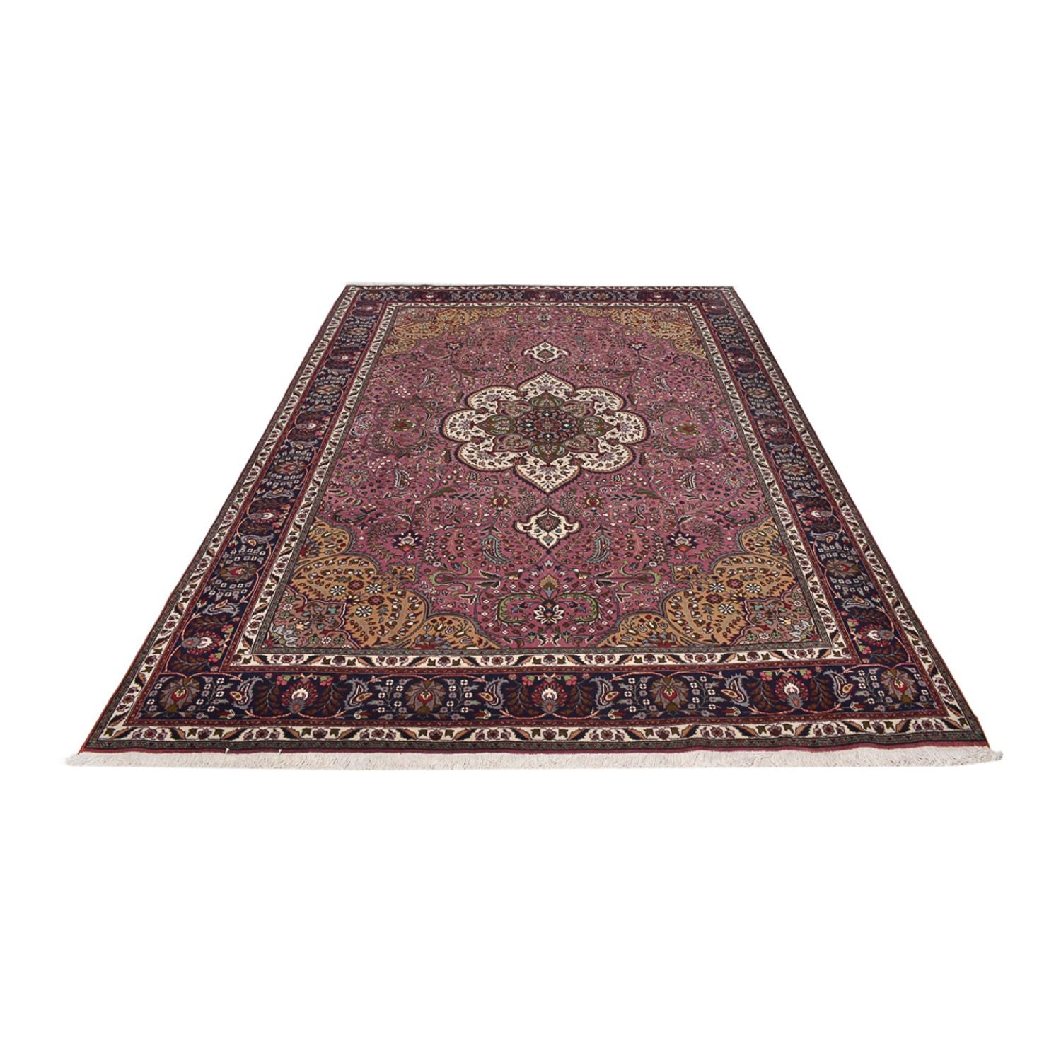 Tappeto Persero - Tabriz - Reale - 303 x 210 cm - rosso chiaro