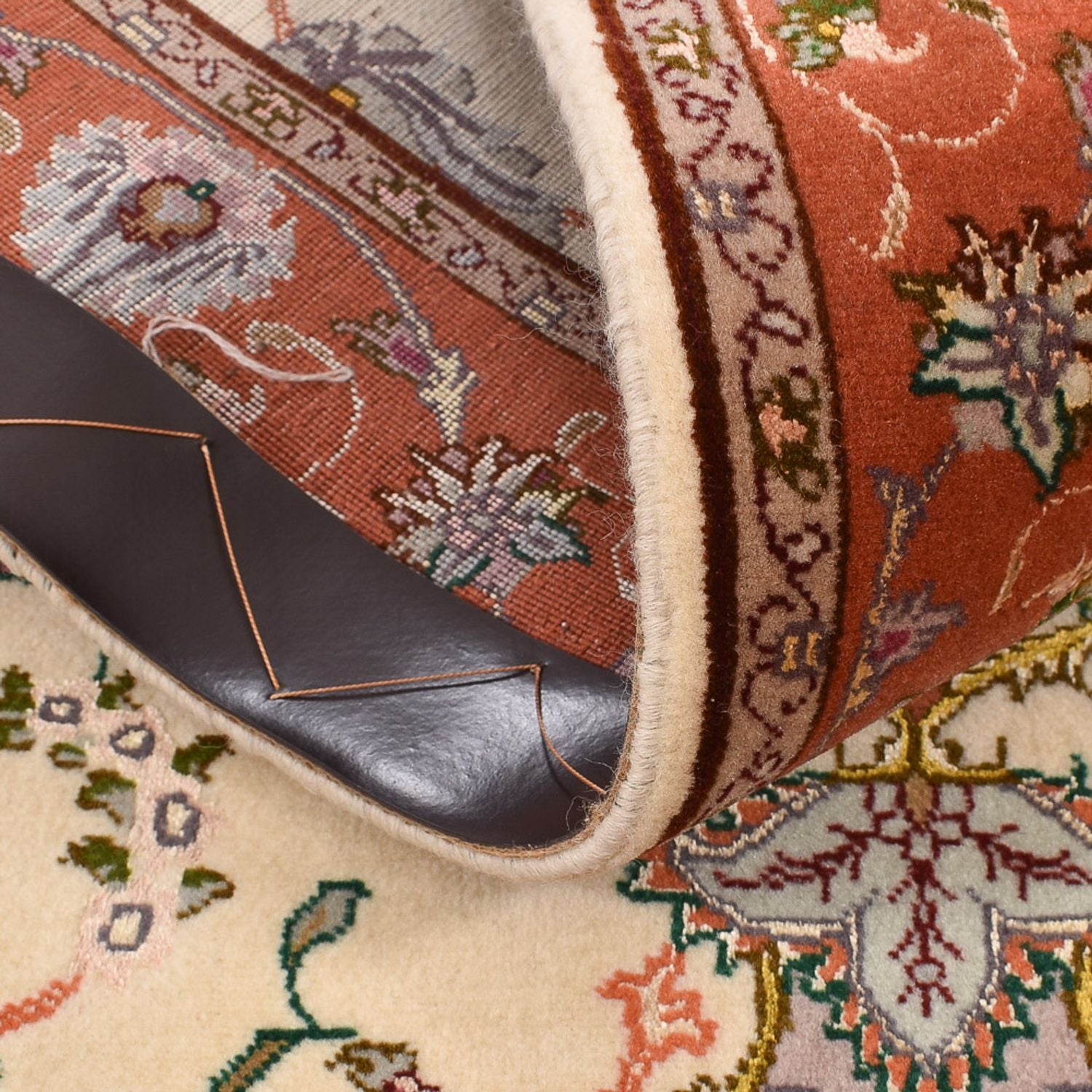 Tappeto corsia Tappeto Persero - Tabriz - Reale - 206 x 80 cm - multicolore