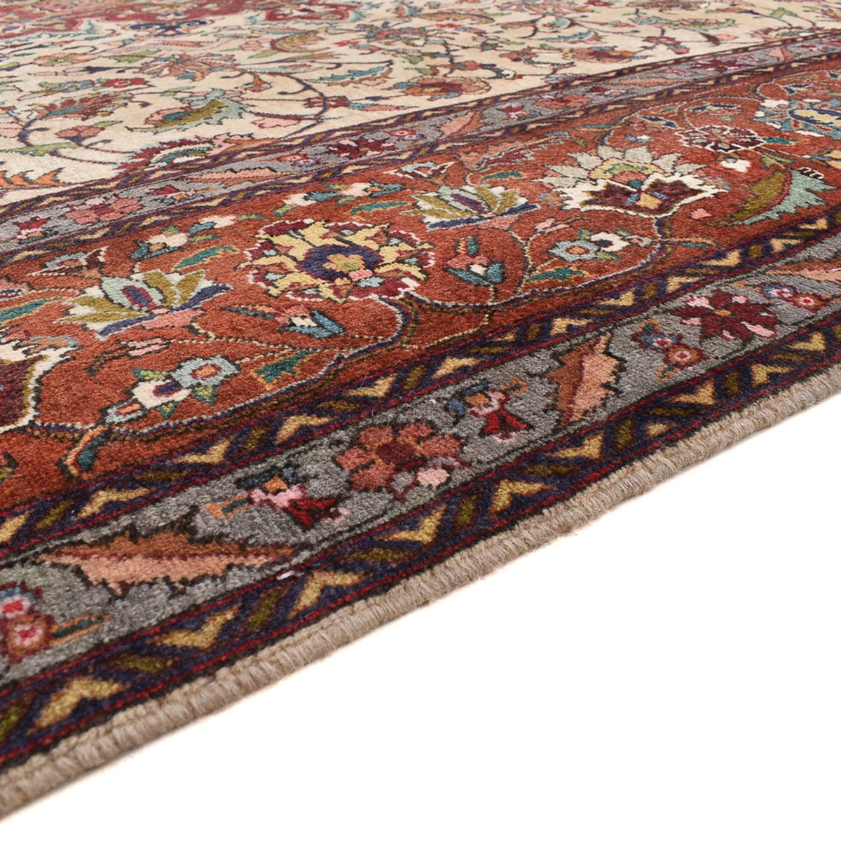 Tabriz - 40 Raj Tappeto 258x356cm - Tappeto persiano