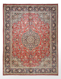 Tappeto Persero - Tabriz - Reale - 396 x 302 cm - rosso