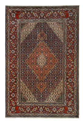 Tappeto Persero - Tabriz - Reale - 300 x 200 cm - marrone scuro