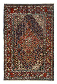 Tappeto Persero - Tabriz - Reale - 300 x 200 cm - marrone scuro
