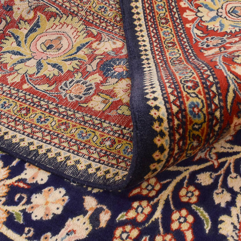 Tappeto Persero - Tabriz - Reale - 381 x 250 cm - blu scuro