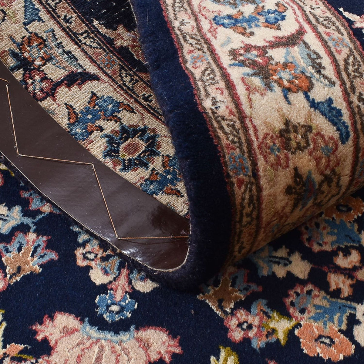 Tappeto corsia Tappeto Persero - Classico - 287 x 76 cm - blu scuro