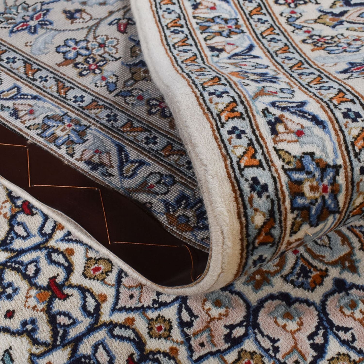 Tappeto Persero - Keshan - Reale - 362 x 246 cm - grigio
