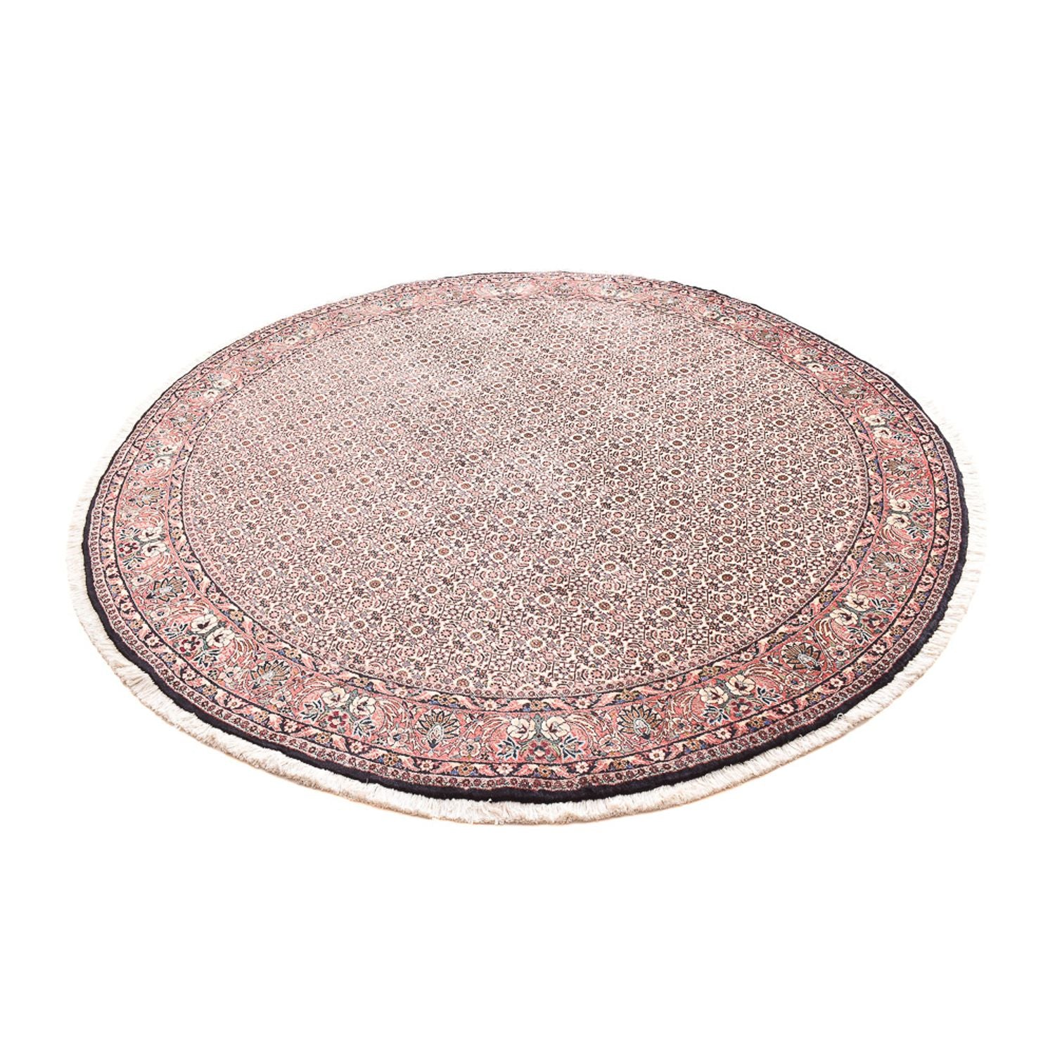 Tappeto Persero - Bidjar rotondo  - 250 x 250 cm - ruggine