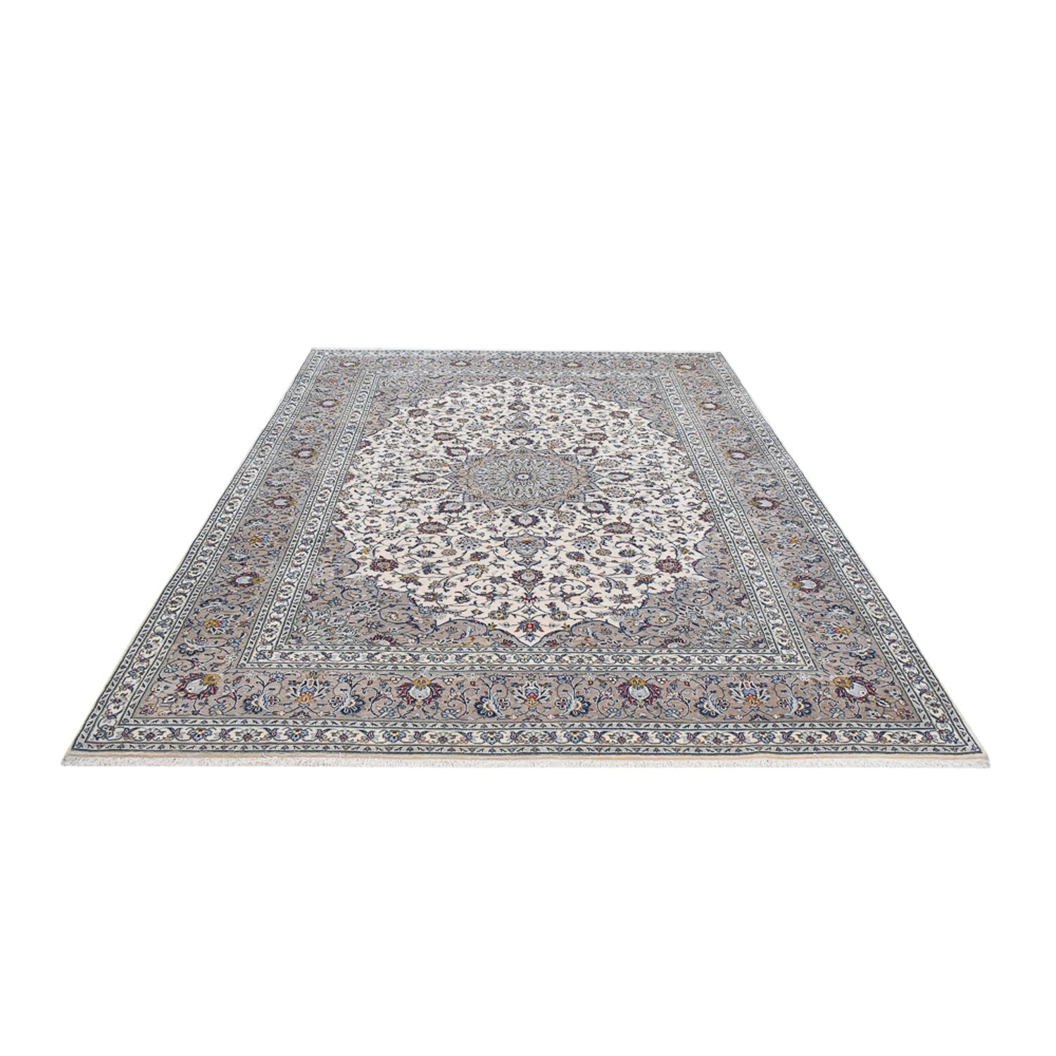 Tappeto Persero - Keshan - Reale - 343 x 250 cm - grigio