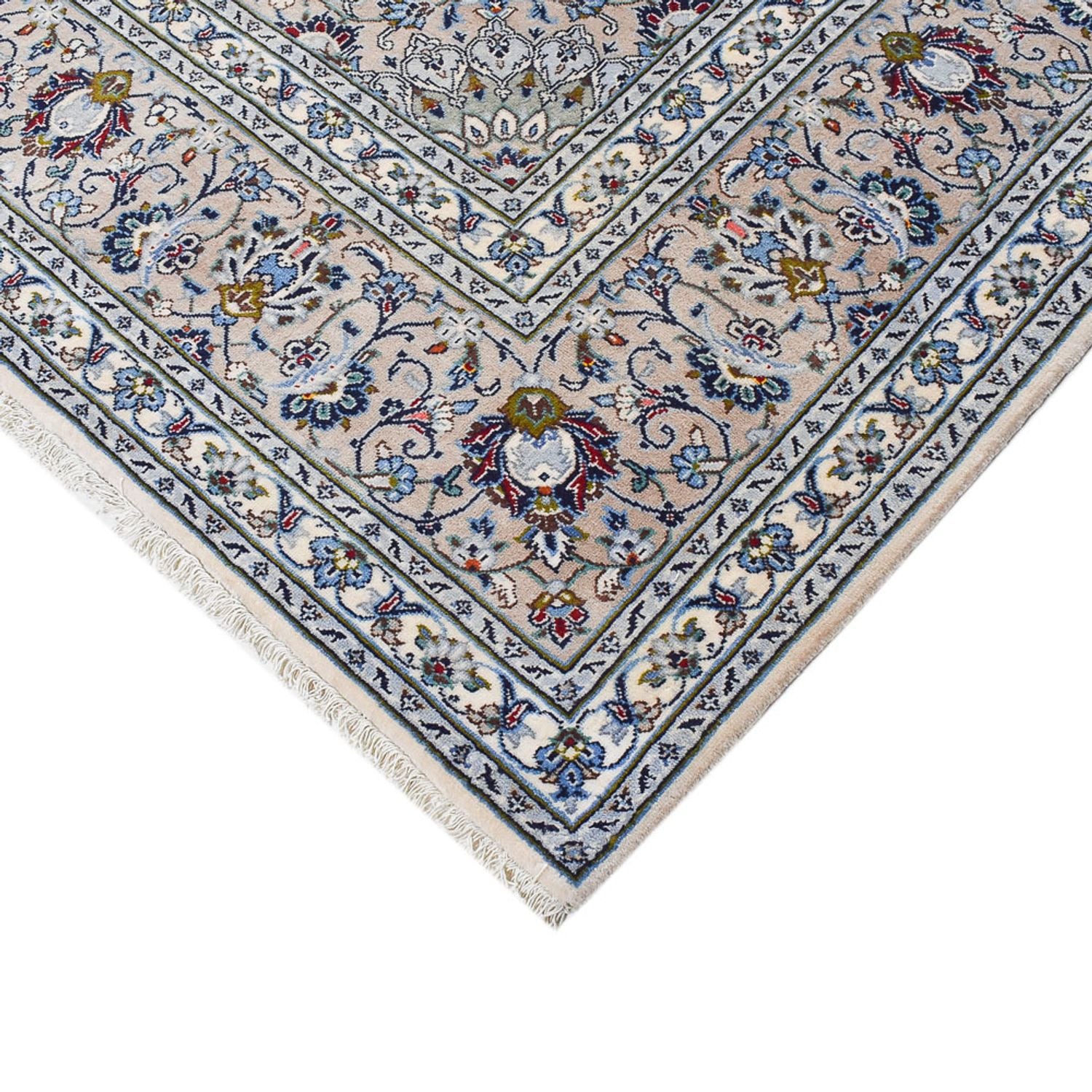 Tappeto Persero - Keshan - Reale - 350 x 240 cm - grigio