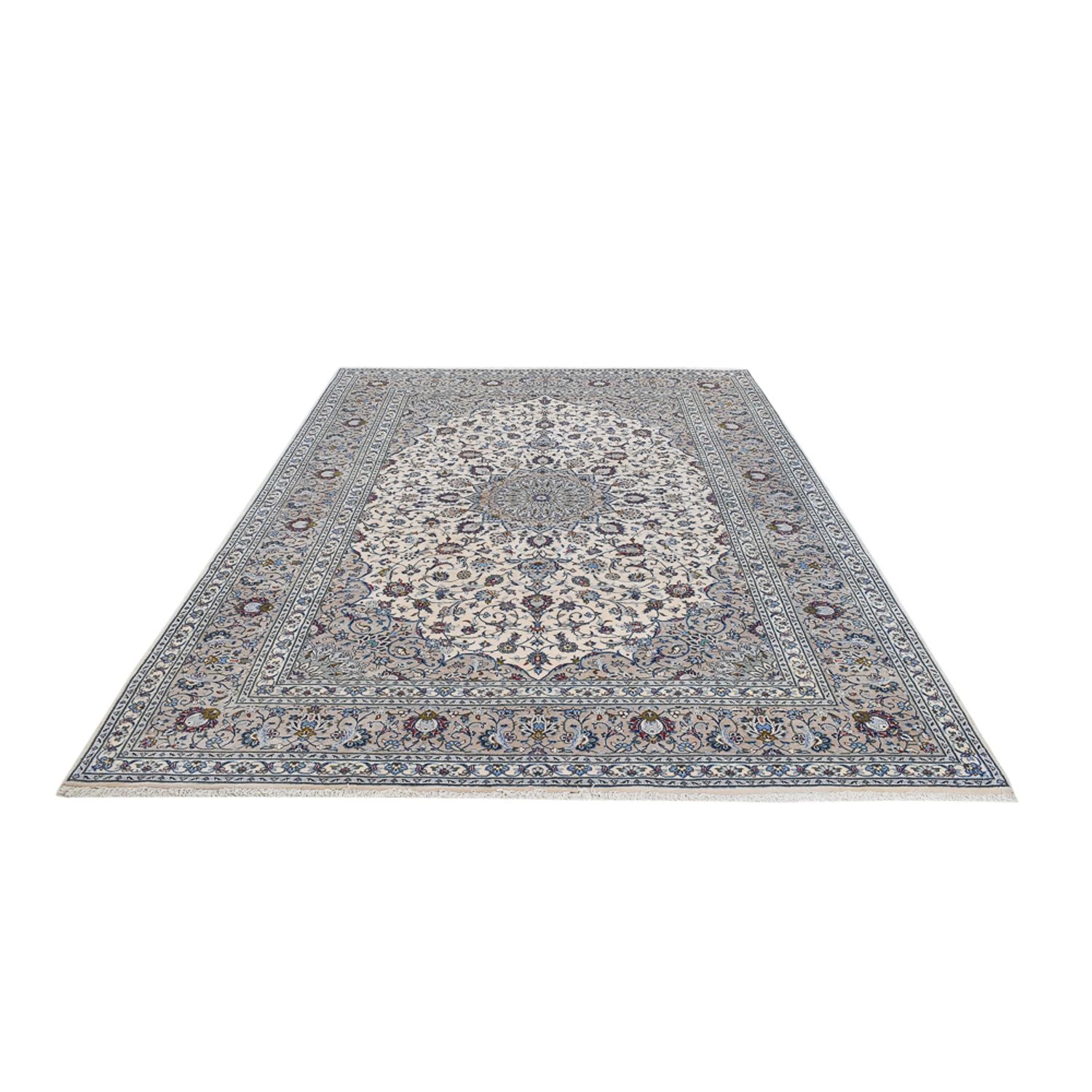 Tappeto Persero - Keshan - Reale - 350 x 240 cm - grigio