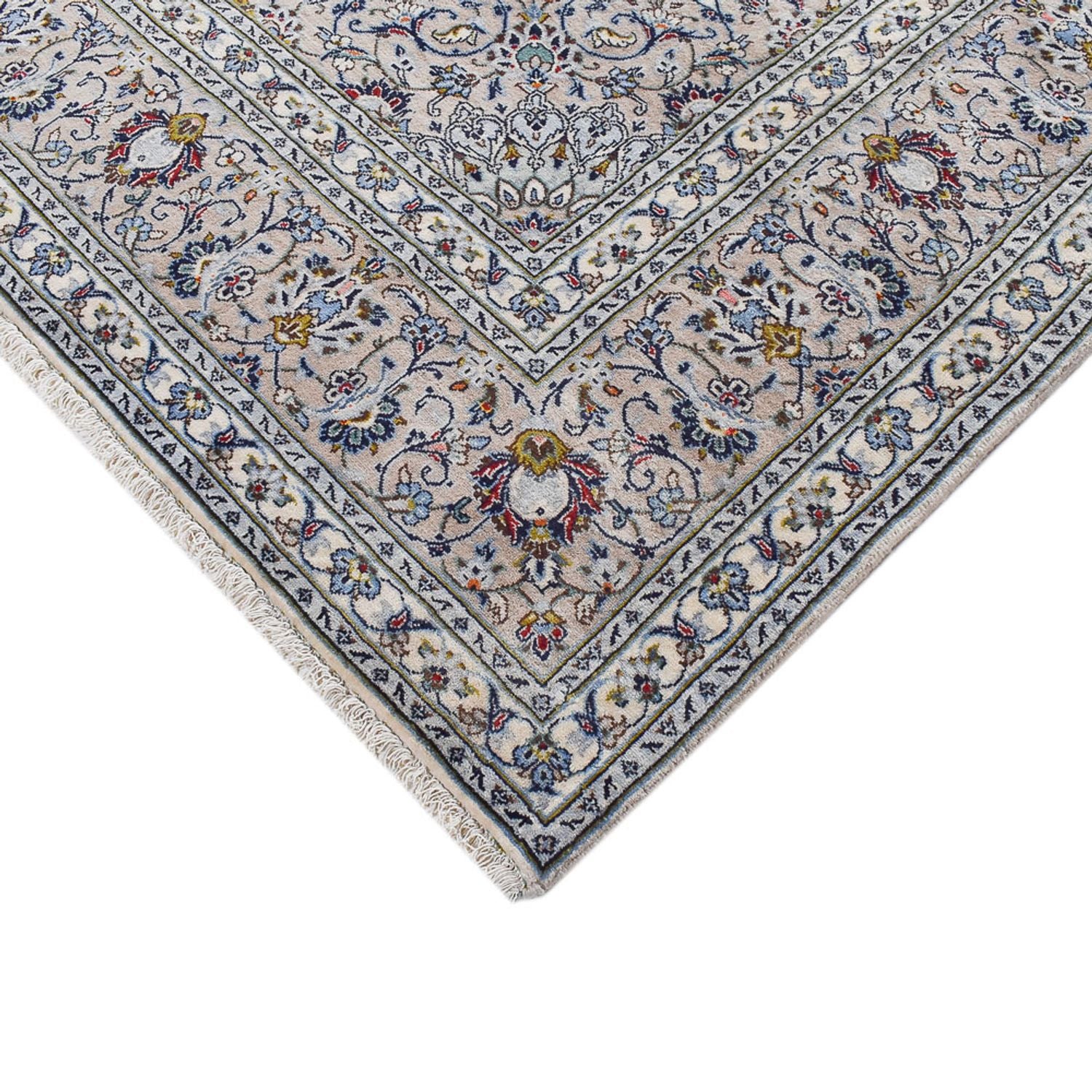 Tappeto Persero - Keshan - Reale - 354 x 244 cm - grigio